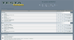 Desktop Screenshot of forum.testamusic.it